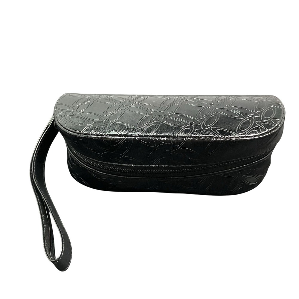 Oakley Soft Shell Case Zip Glasses Sunglasses Black‎ Logo Wristlet Strap